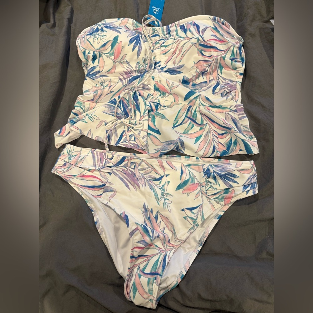 Floral Print Swimsuit Set